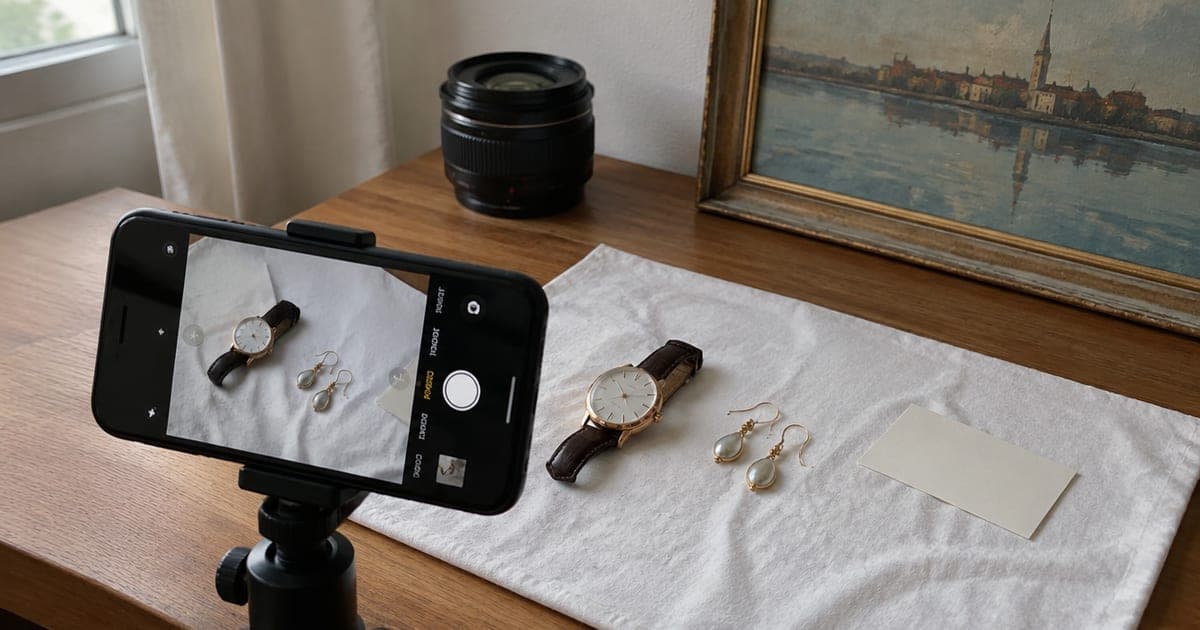 How to Photograph Valuables for a Home Inventory (Jewelry, Art, Electronics)