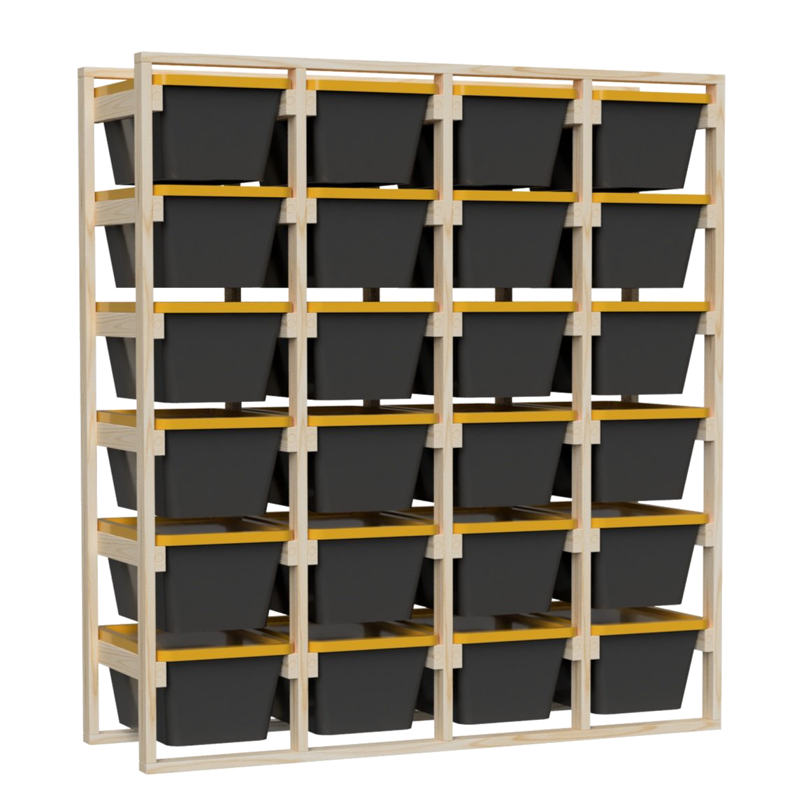 Tote Rack Calculator: Free DIY Plans, Cut List & Cost Estimate